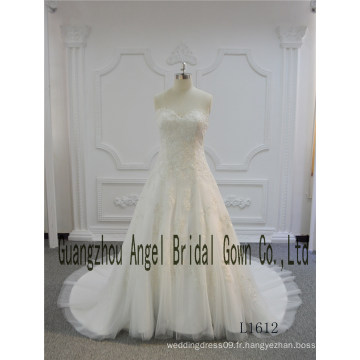 2016 Sweet Princess Sweetheart Dress Dentelle Robe De Mariée De Mariée